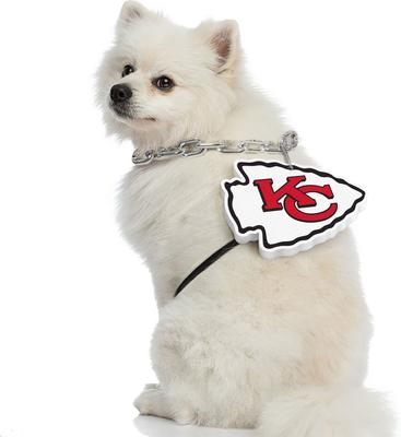 Show full view: Littlearth NFL Fan Chain for Dogs & Cats, Kansas City Chiefs slide 3 of 6