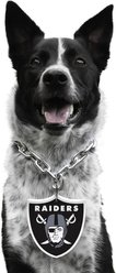 Littlearth NFL Fan Chain for Dogs & Cats, Las Vegas Raiders