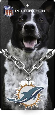 Show full view: Littlearth NFL Fan Chain for Dogs & Cats, Miami Dolphins slide 4 of 6