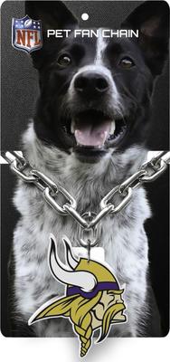 Show full view: Littlearth NFL Fan Chain for Dogs & Cats, Minnesota Vikings slide 4 of 6