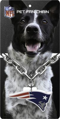 Show full view: Littlearth NFL Fan Chain for Dogs & Cats, New England Patriots slide 4 of 6