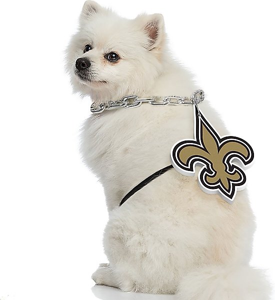 Show full view: Littlearth NFL Fan Chain for Dogs & Cats, New Orleans Saints slide 3 of 6