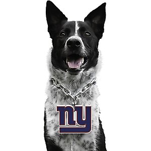 Littlearth NFL Fan Chain for Dogs & Cats, New York Giants