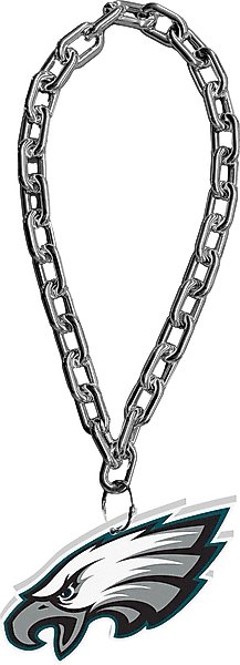 Show full view: Littlearth NFL Fan Chain for Dogs & Cats, Philadelphia Eagles slide 2 of 6