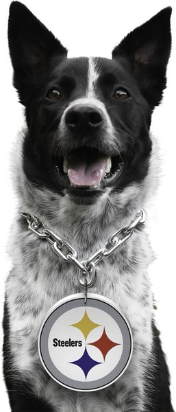 Show full view: Littlearth NFL Fan Chain for Dogs & Cats, Pittsburgh Steelers slide 1 of 6