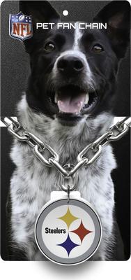 Show full view: Littlearth NFL Fan Chain for Dogs & Cats, Pittsburgh Steelers slide 4 of 6