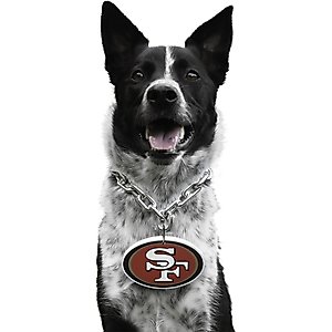 Littlearth NFL Fan Chain for Dogs & Cats, San Francisco 49ers