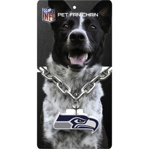 Littlearth NFL Fan Chain for Dogs & Cats, Seattle Seahawks