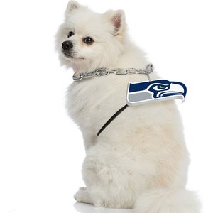 Littlearth NFL Fan Chain for Dogs & Cats, Seattle Seahawks