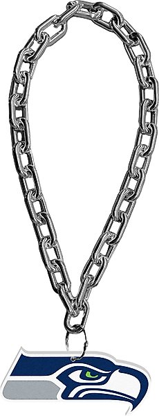 Show full view: Littlearth NFL Fan Chain for Dogs & Cats, Seattle Seahawks slide 2 of 6