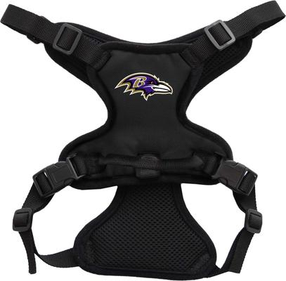 Show full view: Littlearth NFL Front Clip Dog Harness, Baltimore Ravens, Small slide 4 of 7