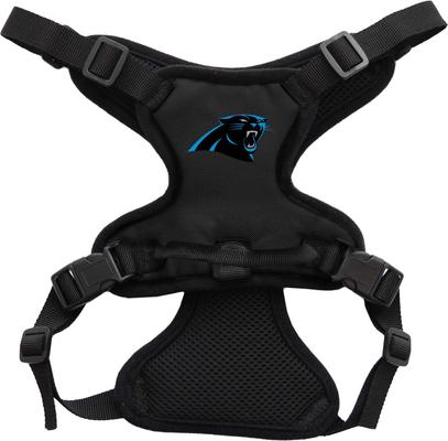 Show full view: Littlearth NFL Front Clip Dog Harness, Carolina Panthers, Small slide 3 of 6