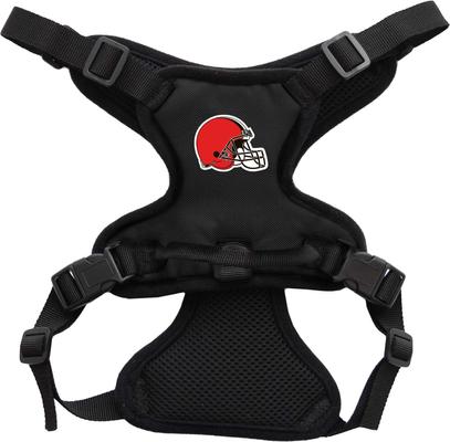 Show full view: Littlearth NFL Front Clip Dog Harness, Cleveland Browns, Large slide 3 of 6