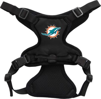 Show full view: Littlearth NFL Front Clip Dog Harness, Miami Dolphins, Large slide 3 of 6
