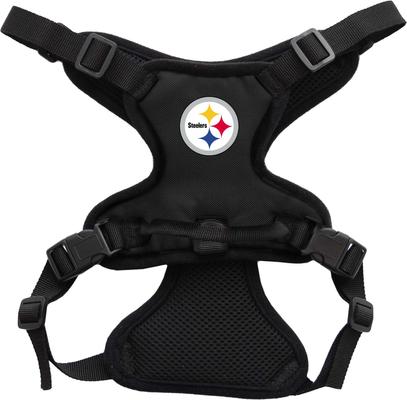 Show full view: Littlearth NFL Front Clip Dog Harness, Pittsburgh Steelers, Small slide 3 of 6