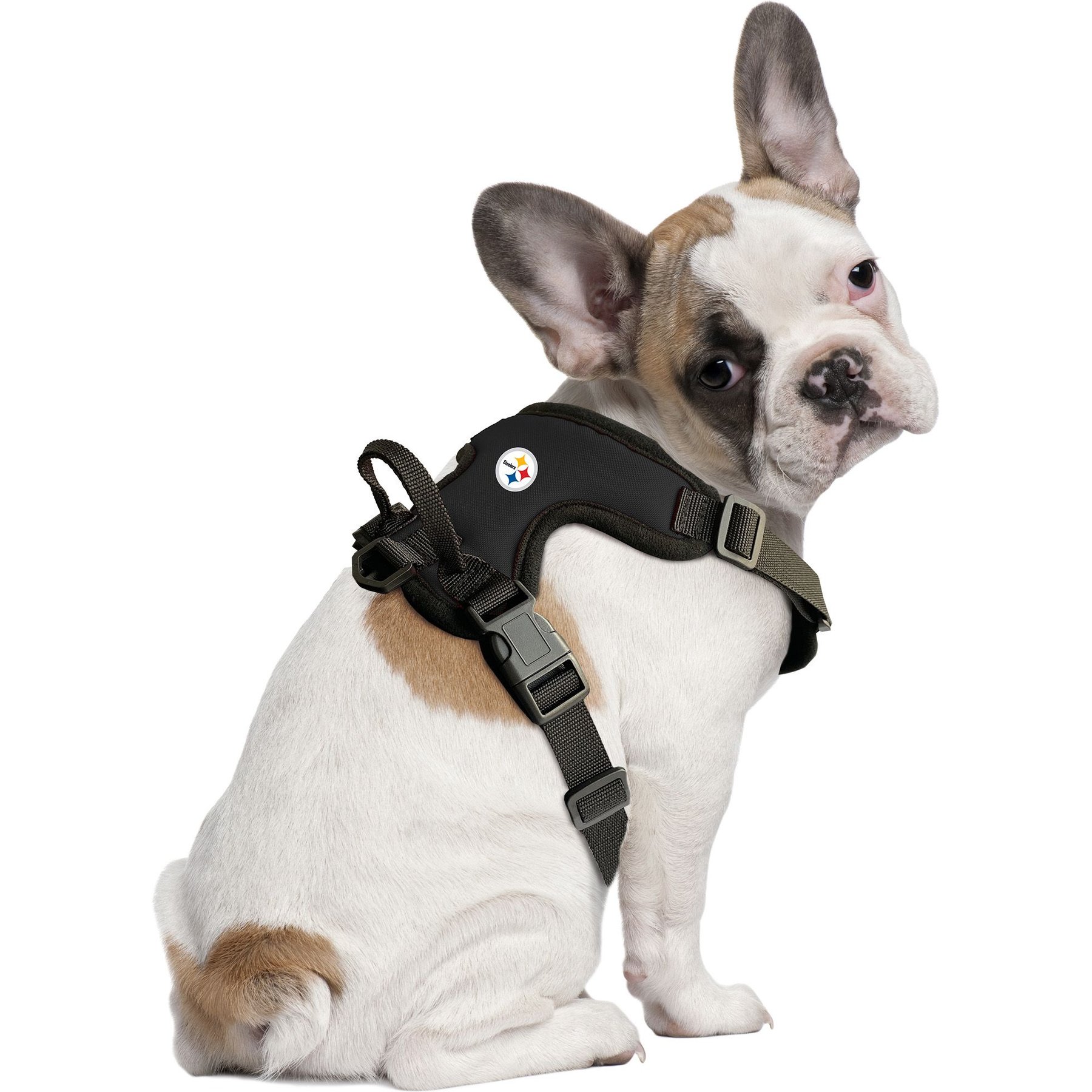 Littlearth NFL Front Clip Dog Harness, Pittsburgh Steelers, X-Small
