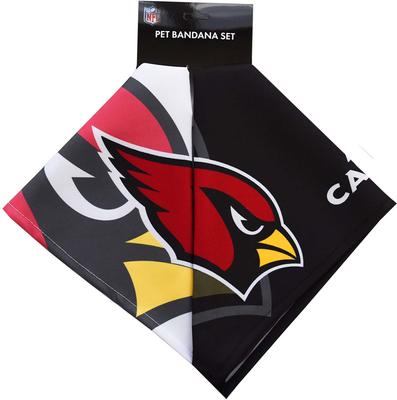 Show full view: Littlearth NFL Home & Away Bandana Set for Dogs & Cats, Arizona Cardinals, Large slide 2 of 6