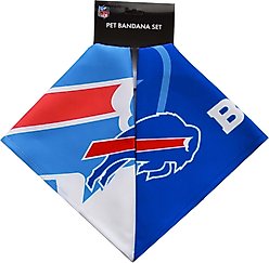 Littlearth NFL Home & Away Bandana Set for Dogs & Cats, Buffalo Bills, Small slide 2 of 5