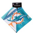 Show in main carousel: Littlearth NFL Home & Away Bandana Set for Dogs & Cats, Miami Dolphins, Large slide 2 of 6