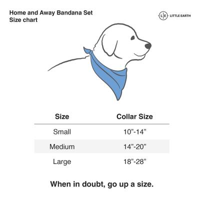 Show full view: Littlearth NFL Home & Away Bandana Set for Dogs & Cats, New England Patriots, Small slide 3 of 4