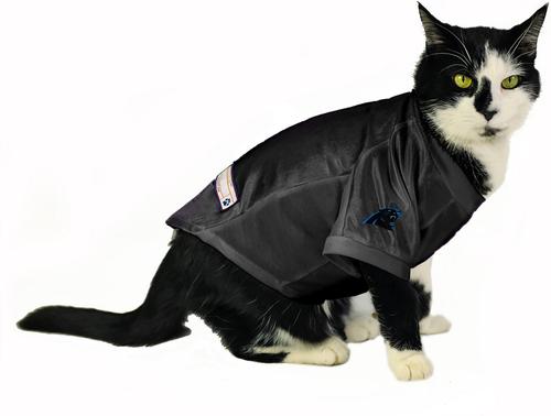 Show full view: Littlearth NFL Personalized Stretch Dog & Cat Jersey, Carolina Panthers, Medium slide 5 of 9