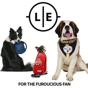 Littlearth NFL Personalized Stretch Dog & Cat Jersey, Chicago Bears, Small