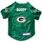 Show in main carousel: Littlearth NFL Personalized Stretch Dog & Cat Jersey, Green Bay Packers, Small slide 1 of 9