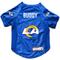 Show in main carousel: Littlearth NFL Personalized Stretch Dog & Cat Jersey, Los Angeles Rams, Medium slide 1 of 8
