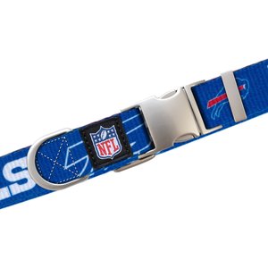 Littlearth NFL Premium Dog & Cat Collar, Buffalo Bills, Large