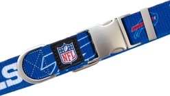 Littlearth NFL Premium Dog & Cat Collar, Buffalo Bills, Small