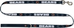 Littlearth NFL Premium Dog & Cat Lead, Chicago Bears, 1-in
