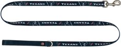 Littlearth NFL Premium Dog & Cat Lead, Houston Texans, 1-in