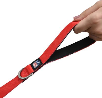 Show full view: Littlearth NFL Premium Dog & Cat Lead, Kansas City Chiefs, 3/4-in slide 2 of 5