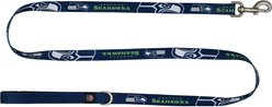 Littlearth NFL Premium Dog & Cat Lead, Seattle Seahawks, 3/4-in