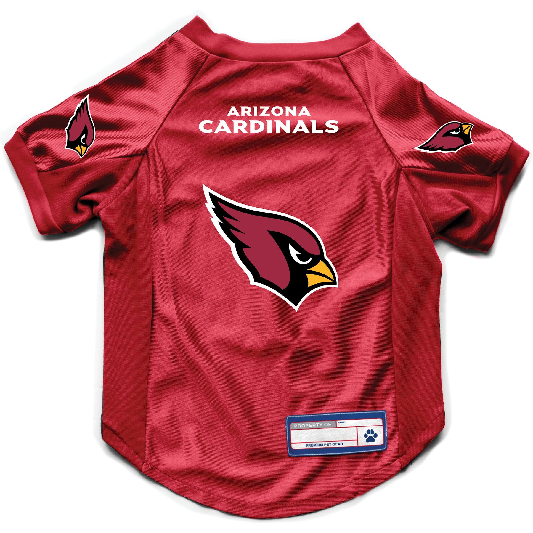 Littlearth NFL Stretch Dog & Cat Jersey, Arizona Cardinals, X-Small