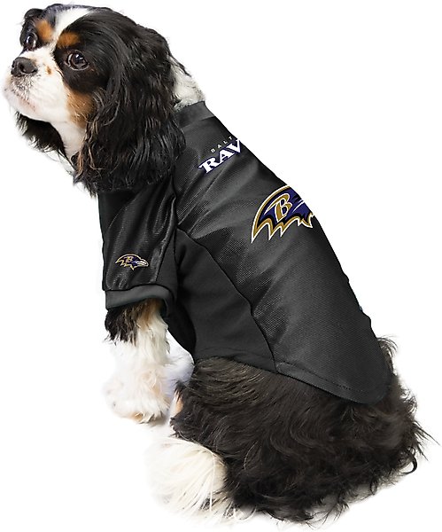 Show full view: Littlearth NFL Stretch Dog & Cat Jersey, Baltimore Ravens, Large slide 3 of 8
