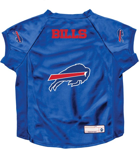 Show full view: Littlearth NFL Stretch Dog & Cat Jersey, Buffalo Bills, Big Dog slide 1 of 5