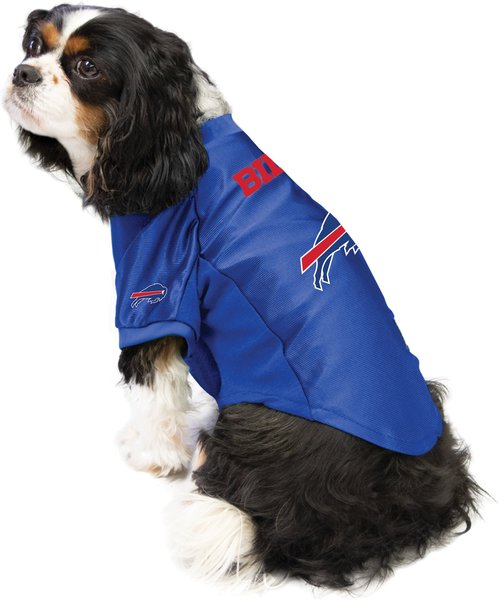 Show full view: Littlearth NFL Stretch Dog & Cat Jersey, Buffalo Bills, Medium slide 3 of 8