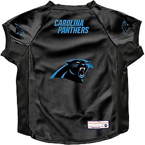 Littlearth NFL Stretch Dog & Cat Jersey, Carolina Panthers, Big Dog