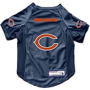 Littlearth NFL Stretch Dog & Cat Jersey, Chicago Bears, Large