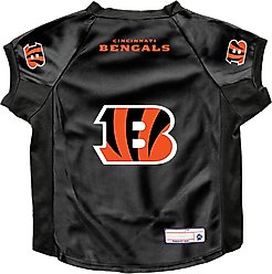 Littlearth NFL Stretch Dog & Cat Jersey, Cincinnati Bengals, Big Dog