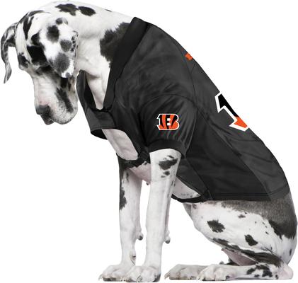 Show full view: Littlearth NFL Stretch Dog & Cat Jersey, Cincinnati Bengals, Big Dog slide 3 of 6
