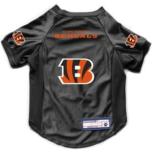 Littlearth NFL Stretch Dog & Cat Jersey, Cincinnati Bengals, Medium