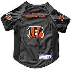 Littlearth NFL Stretch Dog & Cat Jersey, Cincinnati Bengals, X-Large