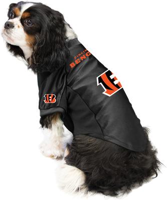 Show full view: Littlearth NFL Stretch Dog & Cat Jersey, Cincinnati Bengals, X-Large slide 3 of 8