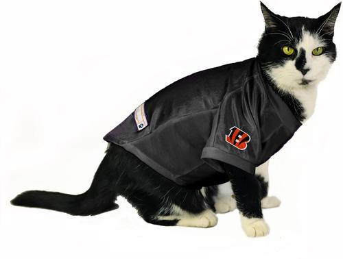 Show full view: Littlearth NFL Stretch Dog & Cat Jersey, Cincinnati Bengals, X-Large slide 5 of 8