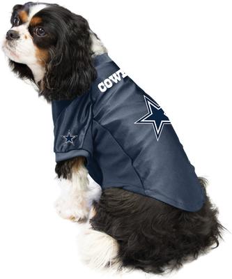 Show full view: Littlearth NFL Stretch Dog & Cat Jersey, Dallas Cowboys, X-Small slide 3 of 8