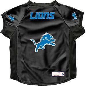 Littlearth NFL Stretch Dog & Cat Jersey, Detroit Lions, Big Dog