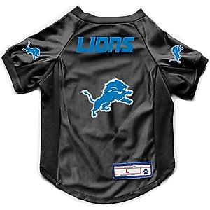 Littlearth NFL Stretch Dog & Cat Jersey, Detroit Lions, Large