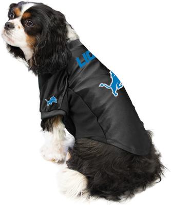 Show full view: Littlearth NFL Stretch Dog & Cat Jersey, Detroit Lions, X-Large slide 3 of 8